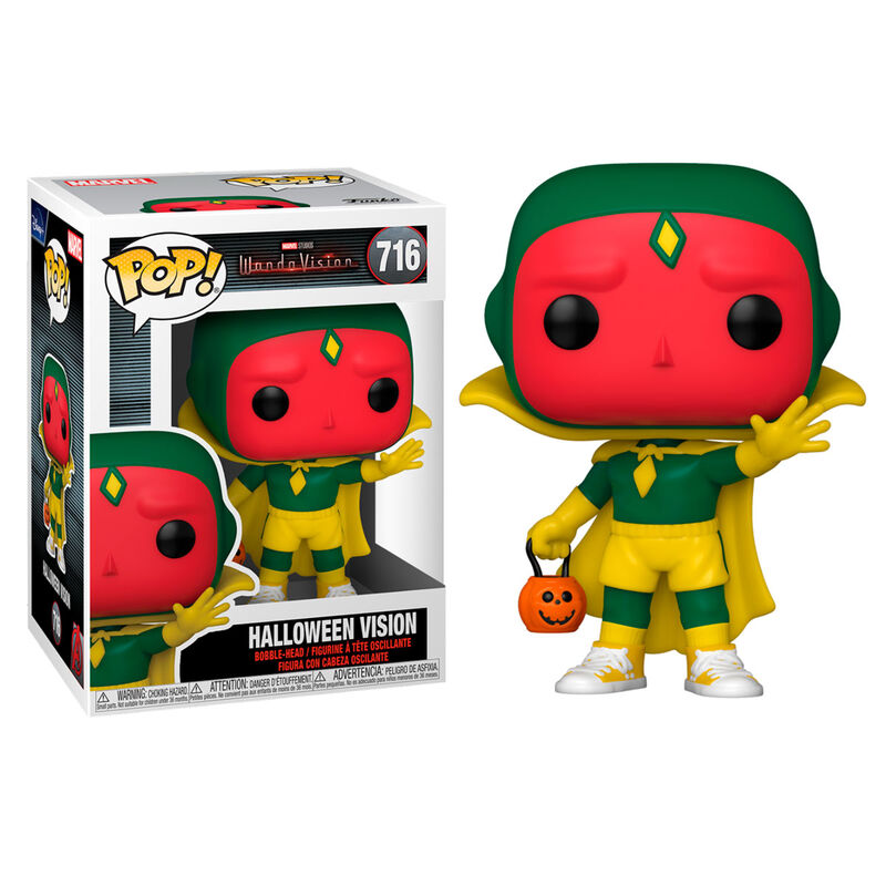 Funko POP Figur Marvel WandaVision Vision Halloween
