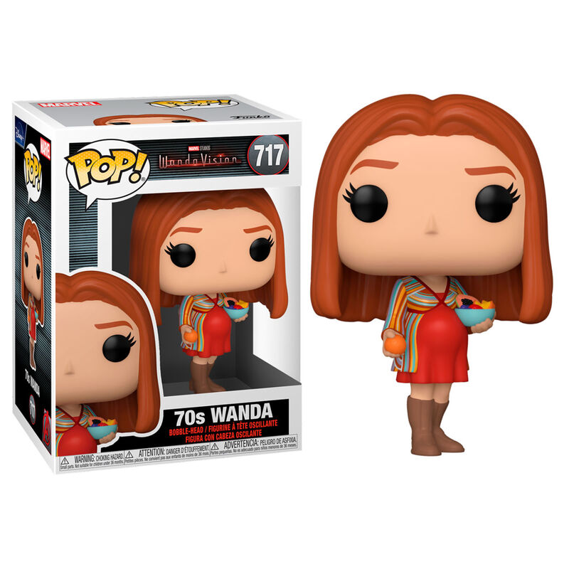Funko POP Figur Marvel WandaVision Wanda 70-tal