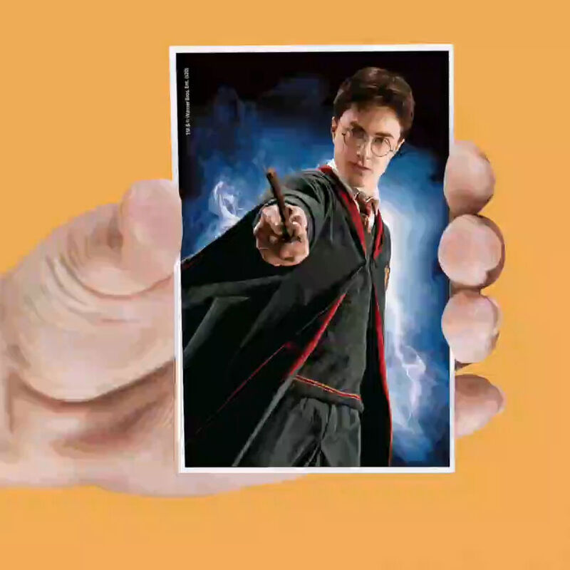 Harry Potter set med 4 assorterade lentikulära magneter