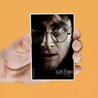 Harry Potter set med 4 assorterade lentikulära magneter
