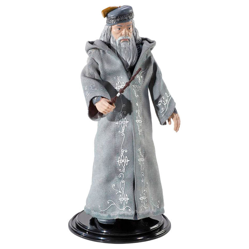 Harry Potter Dumbledore med stav Bendyfigs Malleable Figur 19cm