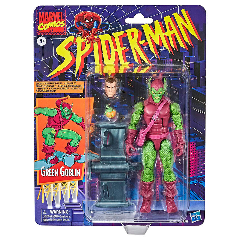 Marvel Spiderman Green Goblin Figur 15cm - Detaljerad och Rörlig Samlarfigur