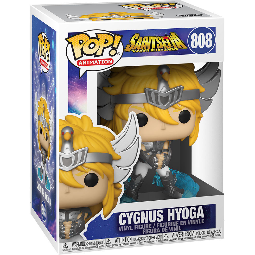 Funko POP Figur Saint Seiya Cygnus Hyoga – Samlarobjekt i Fönsterförpackning