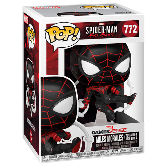 Funko POP Marvel Spiderman Miles Morales Advanced Tech Suit