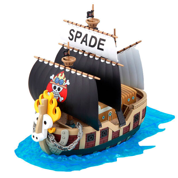 One Piece Spade Pirates Skepp Modell Kit 15cm