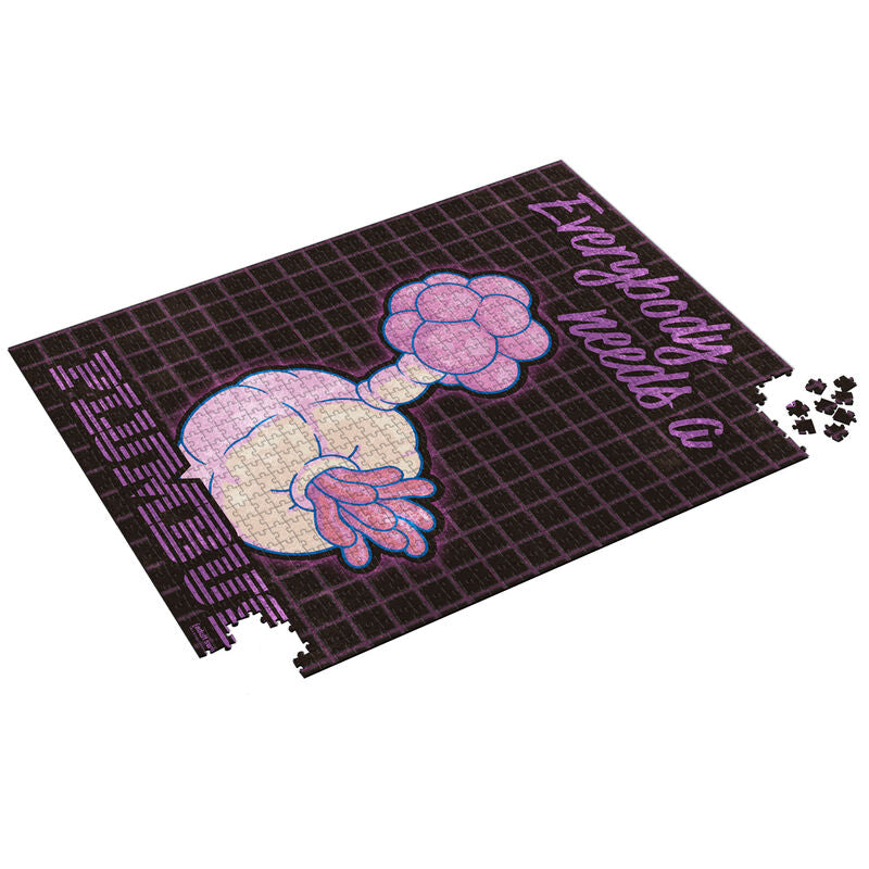 Rick and Morty Plumbus pussel 1000 bitar