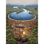 Bibliodame Pussel 1000 Bitar