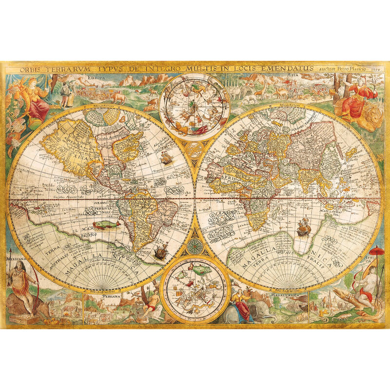 Ancient Map Pussel 2000 Bitar