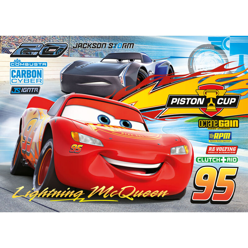 Disney Cars 3 pussel 60 bitar