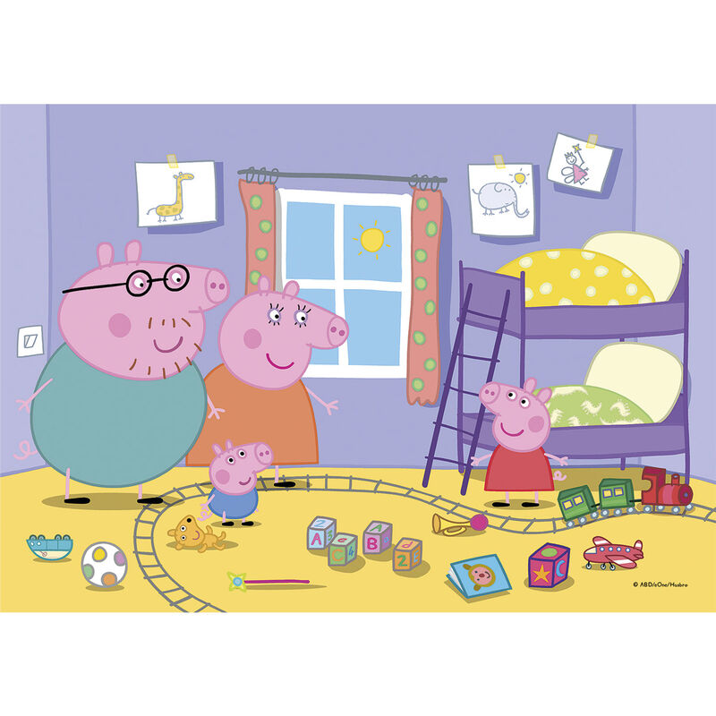 Peppa Pig Pussel 2x20 Bitars Set