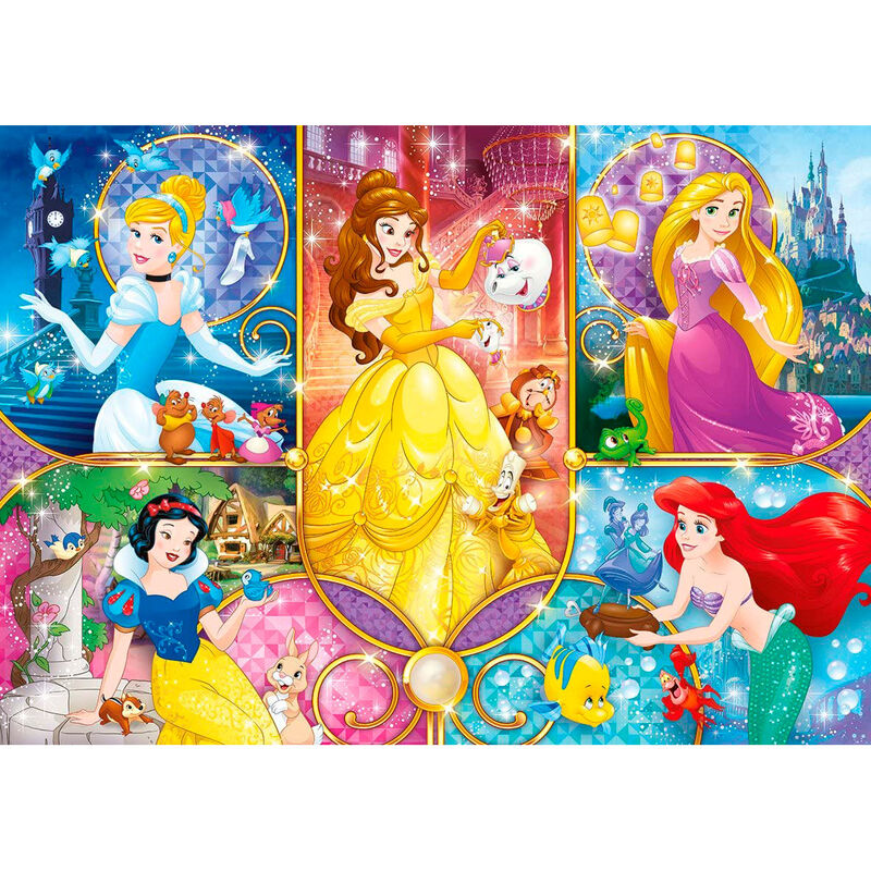 Disney Princess Brilliant Puzzle 104 Bitar