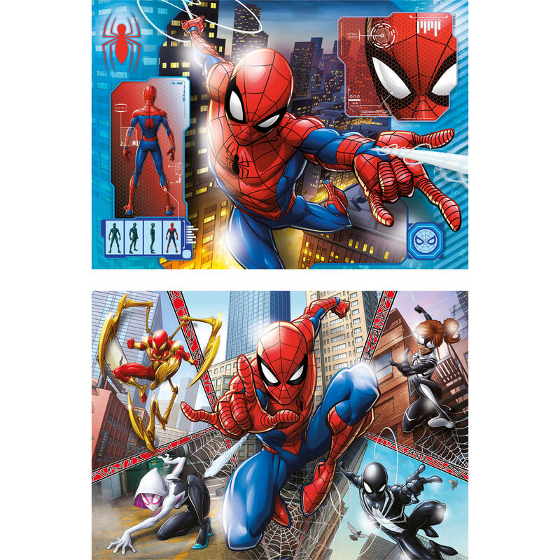 Marvel Spiderman Pussel 2x60 Bitar