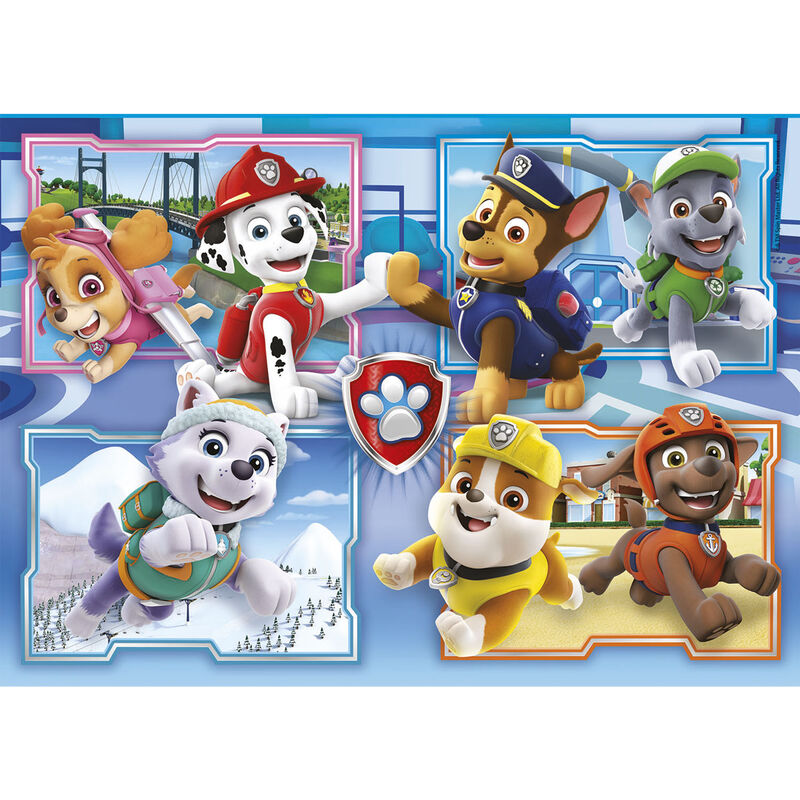 Paw Patrol Pussel 2x60 Delar