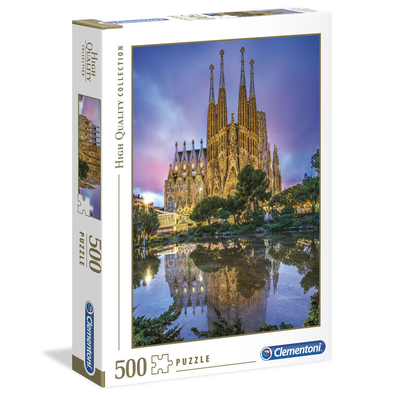 Clementoni 35062 Pussel 500 Styck Liggande