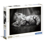 Kitty Puzzle 1000 Pcs - Finstämd och Utmanande