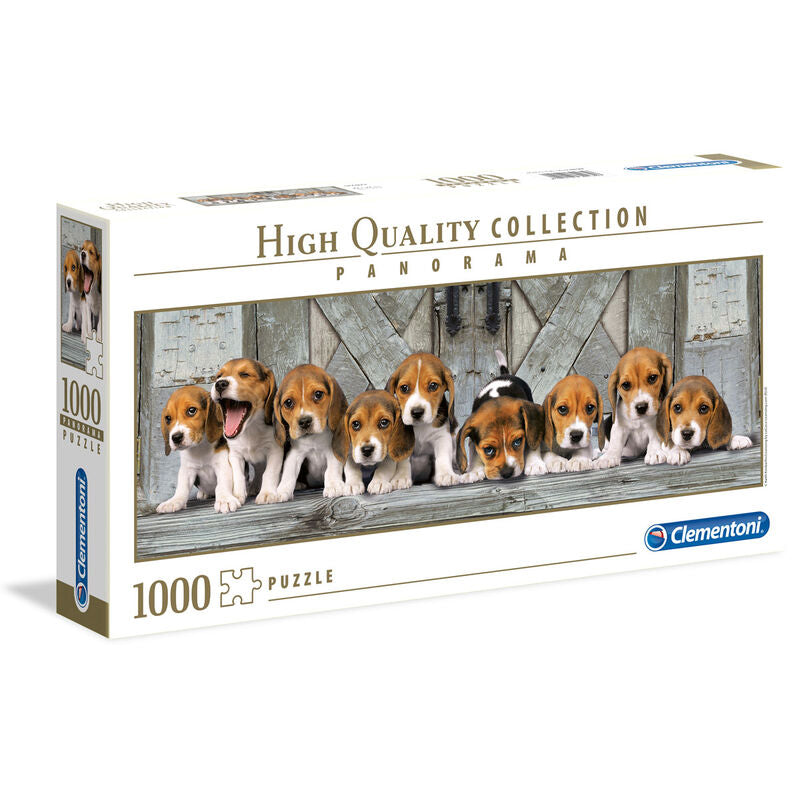 Beagles Panorama pussel 1000 bitar