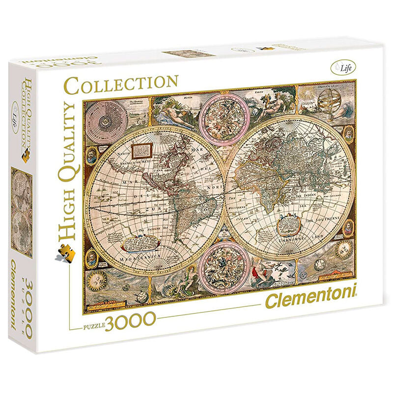 Old-Map pussel 3000 delar
