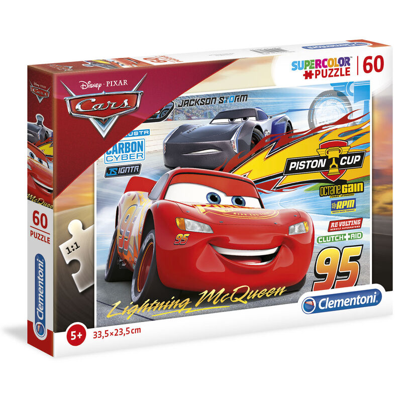 Disney Cars 3 pussel 60 bitar