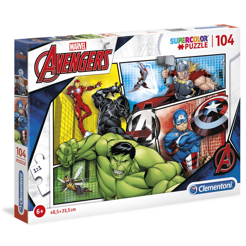 Marvel Avengers Pussel 104 Bitar