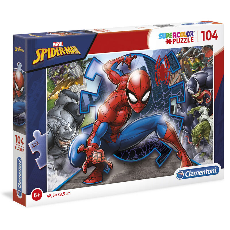 Marvel Spiderman Puzzle 104 Bitar