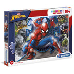 Marvel Spiderman Puzzle 104 Bitar