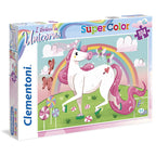 Clementoni I Believe in Unicorns Pussel 104 styck Tecknade serier