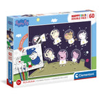 Clementoni Peppa Pig Happy Color Dubbel Face Pussel 60 Styck