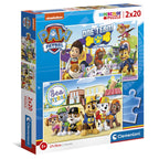 Paw Patrol Pussel 2x20 Bitar - Roligt och Utmanande