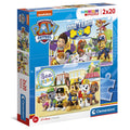 Paw Patrol Pussel 2x20 Bitar - Roligt och Utmanande