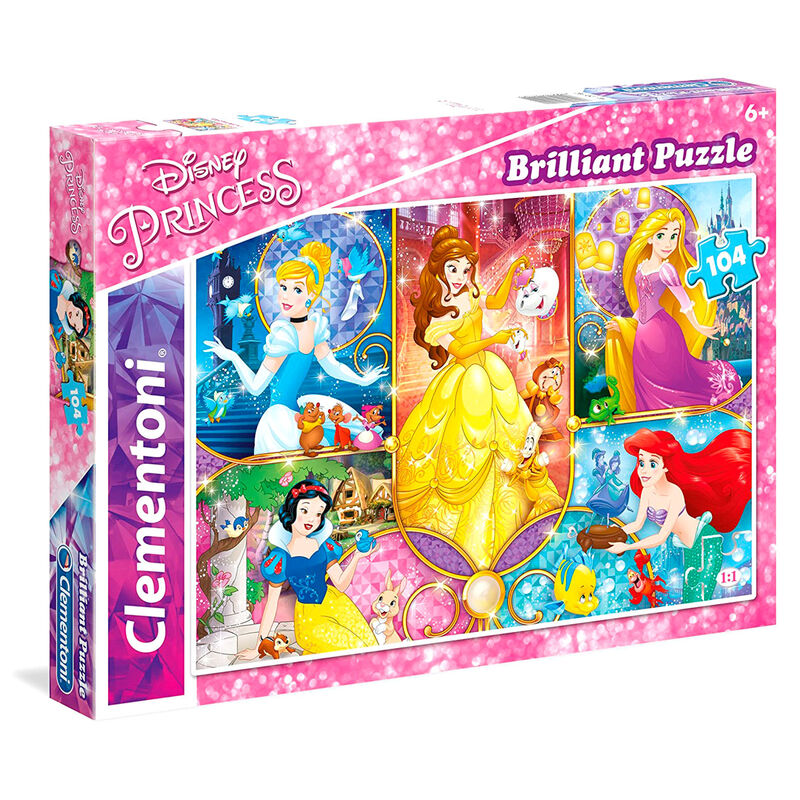Disney Princess Brilliant Puzzle 104 Bitar