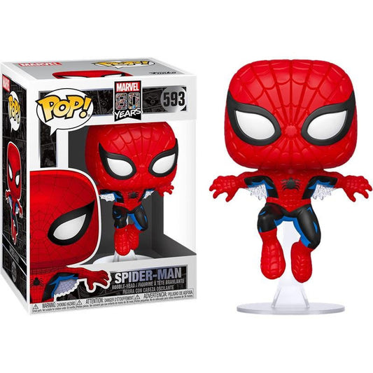 POP Figur Marvel 80-årsjubileum Första Utseendet Spiderman
