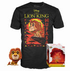 Disney The Lion King Mufasa Set: T-shirt & Exclusive POP Figur