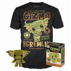 Gremlins Gizmo Exclusive Set med T-shirt och POP Figur Storlek L
