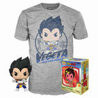 Set POP figure & Tee Dragon Ball Z Vegeta Storlek XL