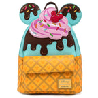 Loungefly Disney Mickey Minnie Glassyrutiga Ryggsäck