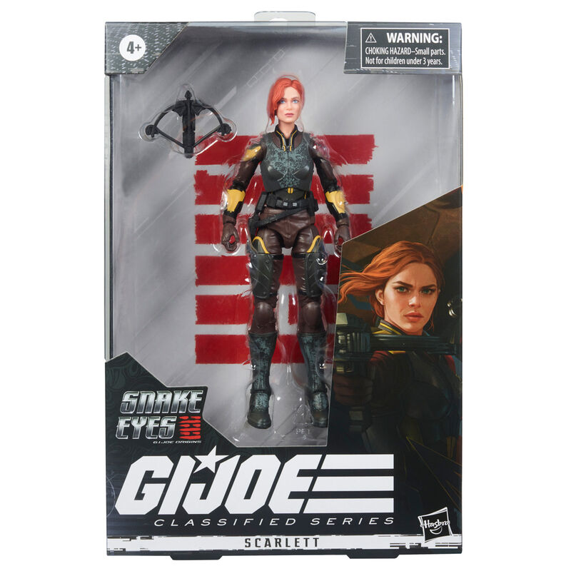 G.I. Joe Classified Series - Snake Eyes: G.I. Joe Origins Scarlett 20 figur 15cm