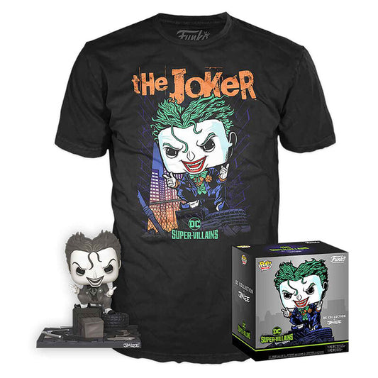 Set POP Figur & Tee DC Comics Jim Lee Joker
