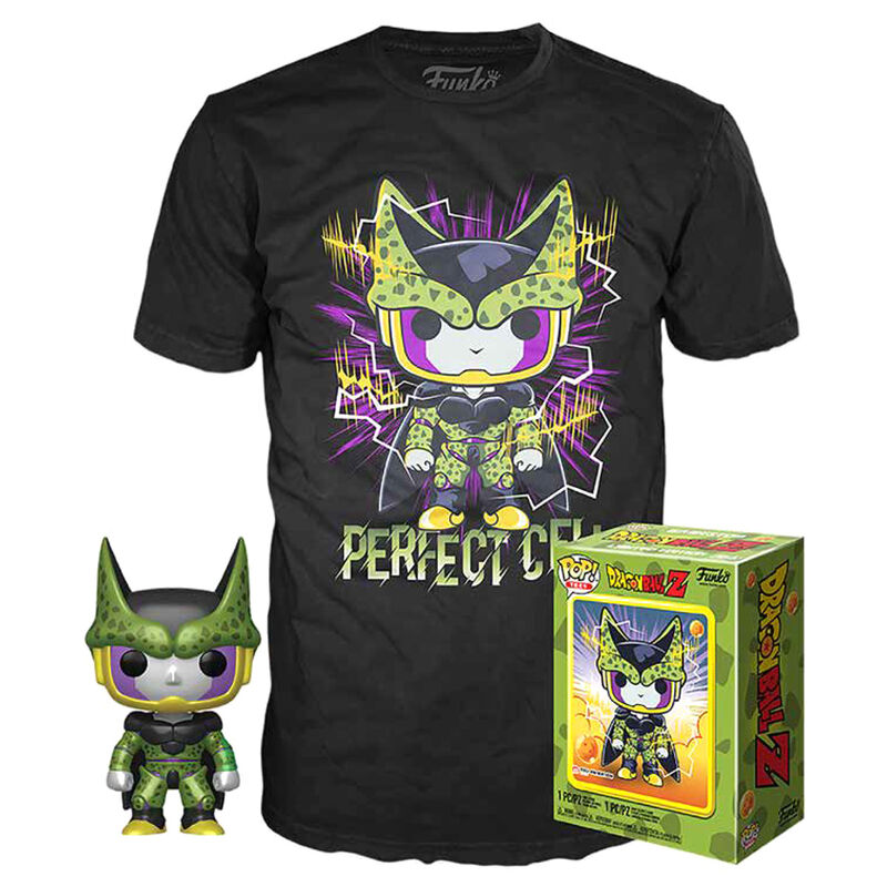 Set POP Figur & T-shirt Dragon Ball Z Perfect Cell XL