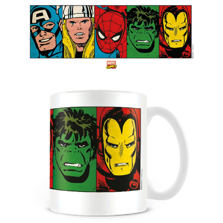 Marvel Avengers Ansikten Mugg 315ml