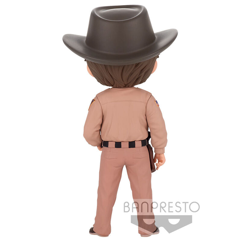 Stranger Things Hooper Q Posket Figur 15cm