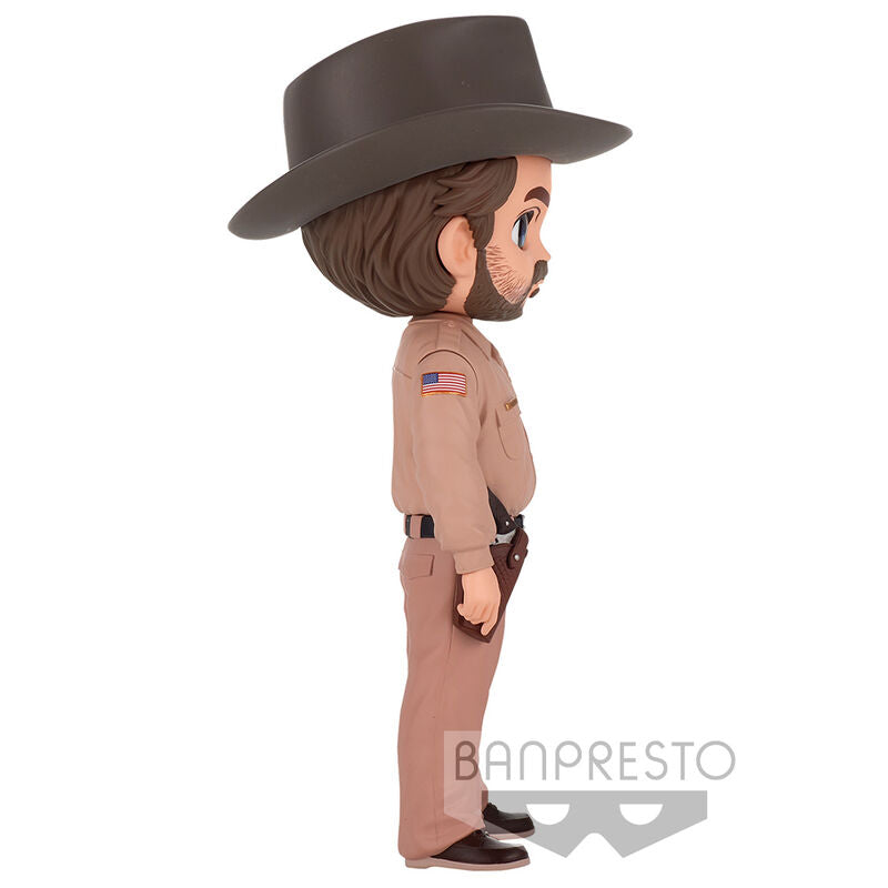 Stranger Things Hooper Q Posket Figur 15cm