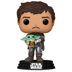Funko POP Figur Star Wars Mandalorian Mando Hållande Barnet