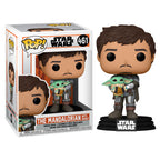 Funko POP Figur Star Wars Mandalorian Mando Hållande Barnet