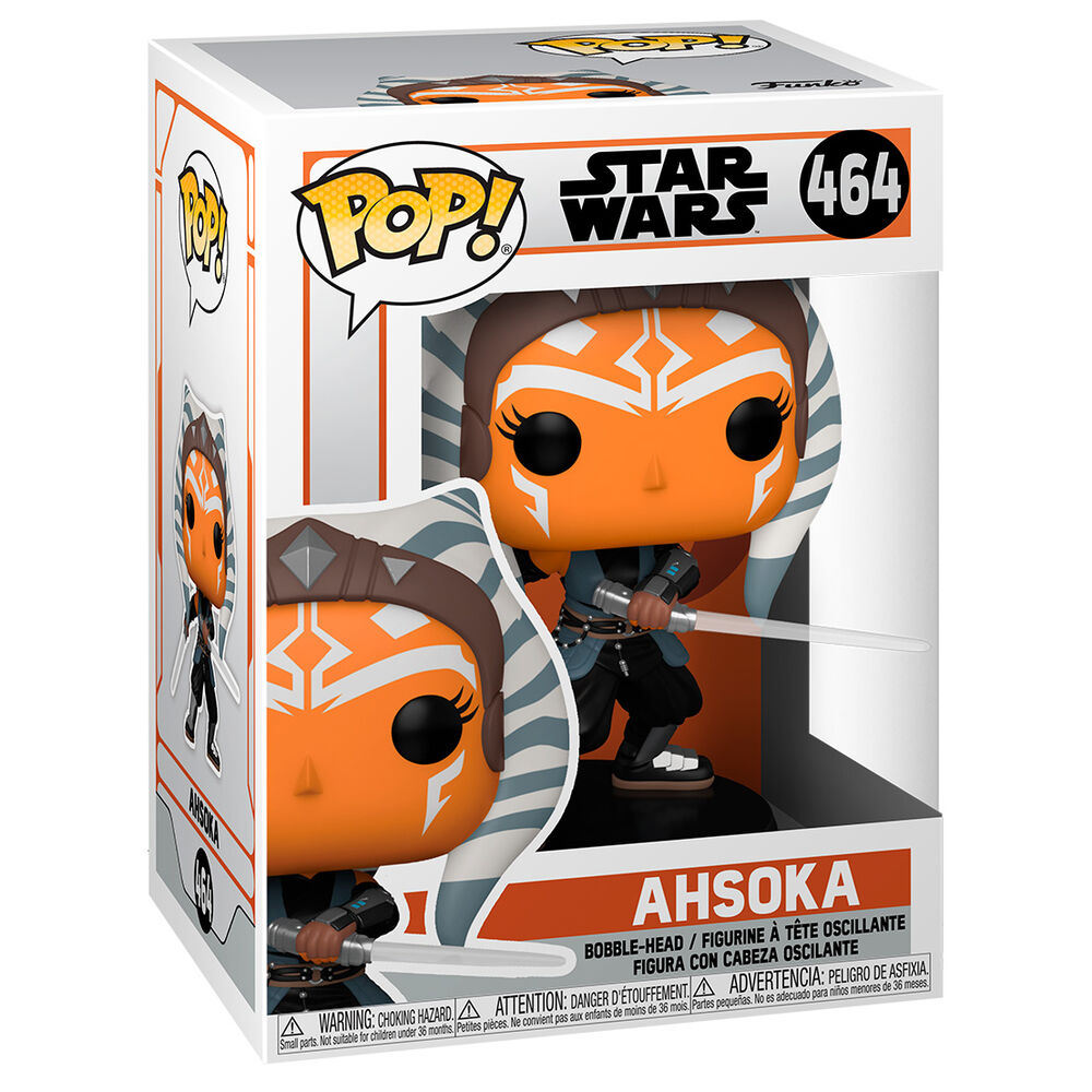 POP-figur Star Wars Mandalorian Ahsoka med svärd