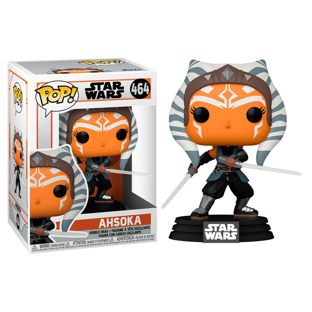 POP-figur Star Wars Mandalorian Ahsoka med svärd