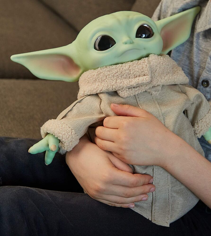 Star Wars The Mandalorian Yoda The Child gosedjur 28cm