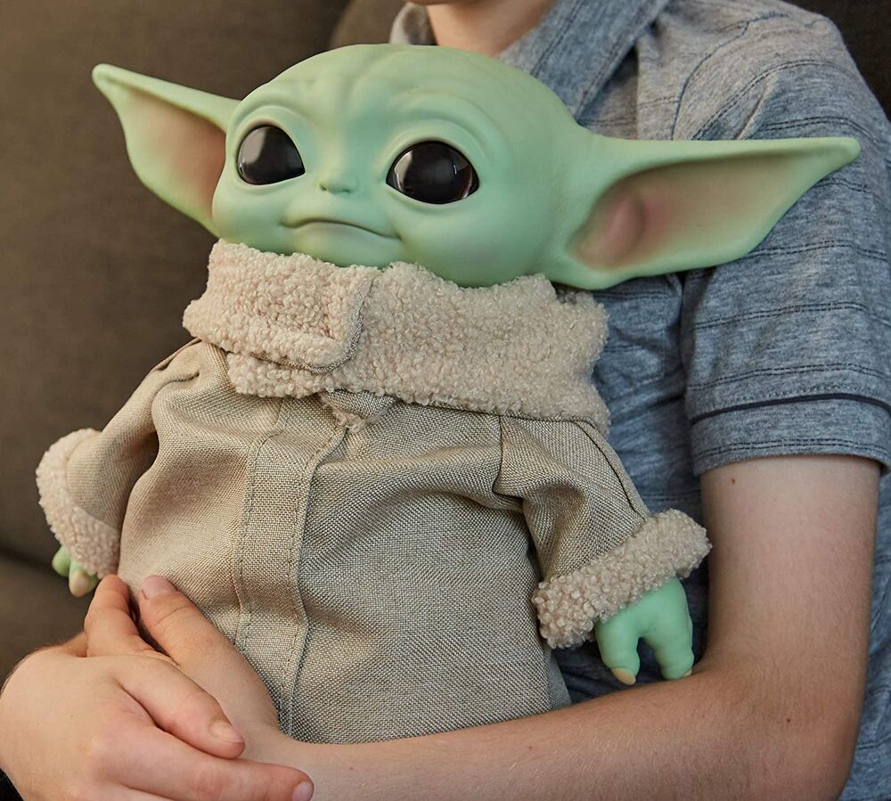 Star Wars The Mandalorian Yoda The Child gosedjur 28cm