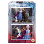 Disney Frozen 2 pussel 2x100 bitar