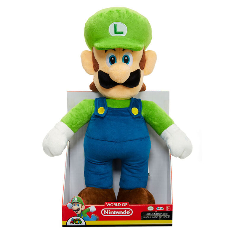 Nintendo Super Mario Luigi Jumbo gosedjur 50cm