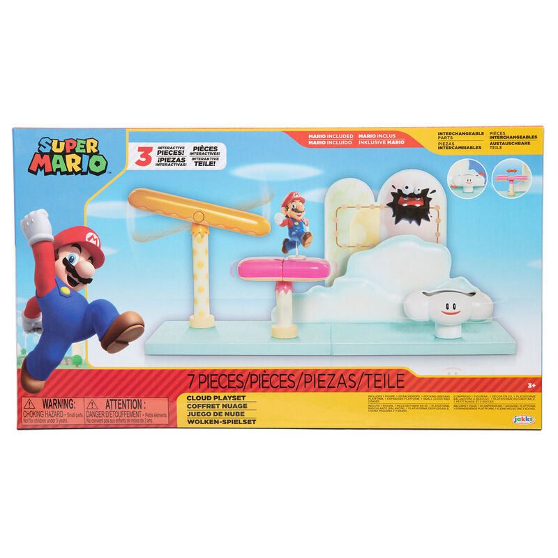 Nintendo Super Mario Cloud Playset - Roligt Spelset för Barn